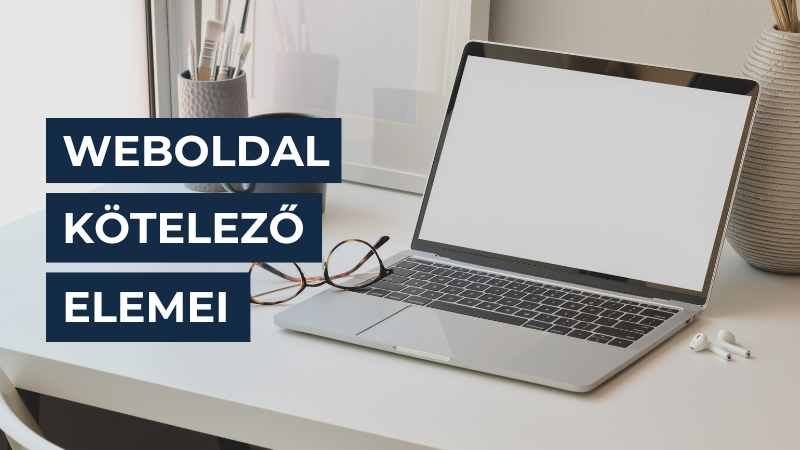 Weboldal kötelező elemei