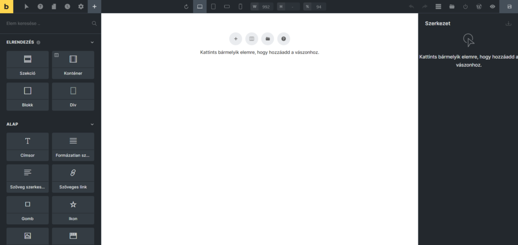 Bricks sitebuilder